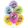 Balony lateksowe kolorowe Monster 6 sztuk